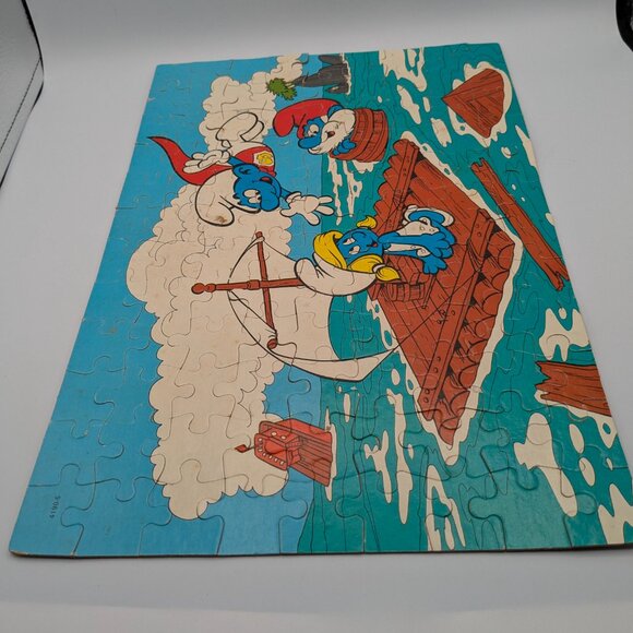 Smurf Puzzle Series 4190-6, 100 Pieces - 16x11 Inches - Picture 8 of 9